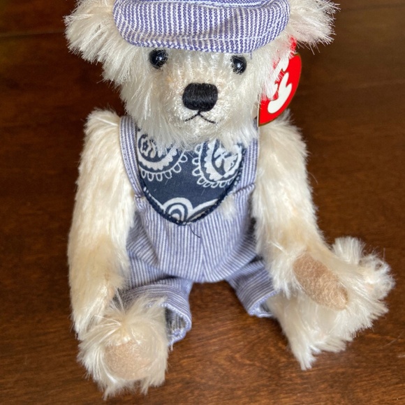 Caboose “ On The Right Track “ TY Collectible | Striped | NEW PRISTINE - Picture 4 of 10